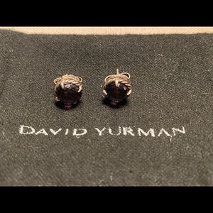 David Yurman Chatelaine Earring in Black Orchid